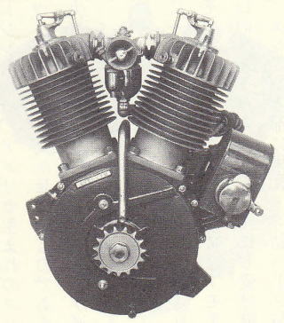 Flat head 　Vtwin Engine